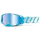 100% Armega Goggles Oversized Sky Blue Mirror Lens New. Price: $121.12.
