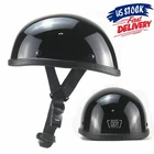 Beanie Motorcycle Helmet Half Retro Women Open Face Scooter Skull Cap New. Price: $30.95.