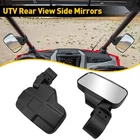 Rear View Set Utv Side Mirrors 1.75" 2" - Clamp Roll Cage For Polaris Rzr New. Price: $30.99.