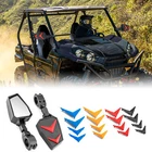 Wsays Utv Rzr Rear View Side Mirrors For Polaris 900 1000 800 Pro Xp 1.75"-2" New. Price: $38.99.