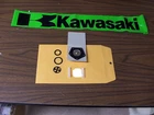 Kawasaki H1/H2/KH500 Gas Petcock Full Rebuild Kit With Diaphragm-all Filters-new. Price: $99.99.