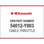 Kawasaki Cable-throttle 54012-Y003 Oem New. Price: $42.00.