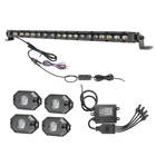 4 Pods Rgb Led Rock Lights Wireless Bluetooth Music Control&rear Chase Bar New. Price: $99.98.
