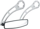 14" Rear View Mirror Kit Chrome Wide Angle Clamp-on Silver Fits Wildcat New. Price: $43.95.