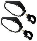 Assault Black/black Bomber Plastic Mirrors + 1.75" Clamps New. Price: $194.14.