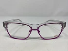 Hybrid Moment Clr/pur 54-15-140 Clear/purple Full Rim Eyeglasses Frame DP99 New. Price: $42.19.