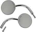 Biltwell Mirrors - Utility Side View Round Perch Chrome Pair New. Price: $211.95.