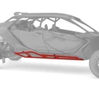 Can Am Maverick Max Rock Sliders Nerf Bars Red Oem 715009922 New. Price: $899.99.