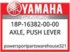 Yamaha Oem Part 18P-16382-00-00 Axle, Push Lever New. Price: $82.79.