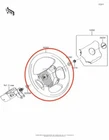 New Oem Kawasaki Mule Pro Dxt 1000 Steering Wheel Drive. Price: $204.95.