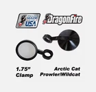 2012-2015 Arctic Wildcat 1000 Dragonfire Black Mirror 1.75" Clamp 04-0016 New. Price: $160.99.