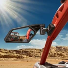 Side Mirrors, Upgraded 360 Degree Adjustment 7.48" 3.93", Black New. Price: $109.99.