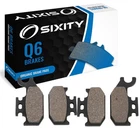 Front Organic Brake Pads 2010-2011 Can-am Outlander 650 Efi Xt-p Set Full Bz New. Price: $15.17.