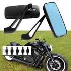 Motorcycle Rectangle Steady Rearview Mirrors 8/10MM For Honda Suzuki Kawasaki Us New. Price: $24.99.