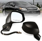 Right Passenger Side Mirror Fits 2012-2015 Honda Civic With Power Glass Non-hea New. Price: $65.99.