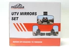 Utv Mirror Set, Sides & Rear View 1.60" To 2" Roll Bar Frokom New. Price: $42.95.