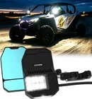Utv Side View Mirror Aluminum Dual Blind Spot 3-IN-1 Led Turn Puddle Lights New. Price: $129.98.