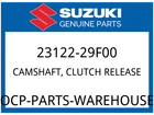 Suzuki Oem Part 23122-29F00 Camshaft Clutch Release New. Price: $56.52.