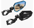 Kemimoto Billet Aluminum Utv Side View Mirrors, Fits 1.75"-2" Roll Bar Black New. Price: $85.00.