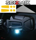 Yellow Seizmik Pursuit Night Side Mirrors- 2016-22 Polaris General / 1000-4 New. Price: $339.18.