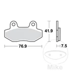 21633 Standard Brake Pads Altn: 7320513 Compatible With Mash Two Fifty 250 Ie Ab Neu. Price: $48.63.
