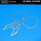 Assault Industries B2 Bomber Side Mirror Graphic Bezel Set Pair Raw Aluminum New. Price: $7.33.