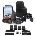 Kemimoto Mirrors Utv Side Compatible With Polaris 7.32"X3.82", Black New. Price: $80.99.