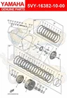 Yamaha Axle, Push Lever 5VY-16382-10-00 Oem New. Price: $59.31.