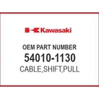 Kawasaki Cable,shift,pull 54010-1130 Oem New. Price: $46.00.