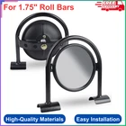 Offroad Side View Round Convex Glass Mirrors For 1.75" Roll Bar Universal New. Price: $64.34.