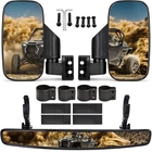 Utv Rear View Side Center Mirror W/ 1.75" Bar For Polaris Rzr 800 900 S/xp 1000 New. Price: $43.99.