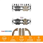 Front Rear Ceramic Disc Brake Pads And Parking Shoes Kit For Dodge Wk KNN-100746 New. Price: $132.18.