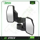 Pair Mirrors Black 1.5 Inch- 2INCH For Utv Atv High Impact Polari Yamaha Honda New. Price: $28.52.