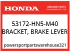 Honda Oem Part 53172-HN5-M40 Bracket, Brake Lever New. Price: $17.75.