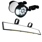 Utv Lighted Side Mirrors Center Rear View Dome For Polaris Rzr Can-am 1.75 New. Price: $99.99.