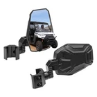 Utv Rear View Side Mirrors Breakaway For Polaris General Xp 1000 Can Am Defender New. Price: $41.62.