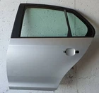 Volkswagen Jetta MK5 2005-2011 Rear Door Left Side Reflex Silver LA7W Used. Price: $181.78.