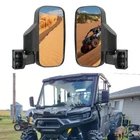 2X Utv Side Mirrors Rearview 1.75" 2" For Can-am Defender Limited Pro 4X4 Dps New. Price: $41.41.