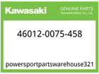 Kawasaki Oem Part 46012-0075-458 Holder-handle,lwr,p.silver New. Price: $30.70.