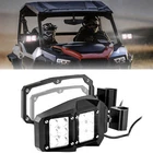 Wsays Utv Side Rear View Mirrors W/light For Polaris Ranger 1000 Can Am Defender New. Price: $79.99.
