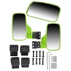 Green Breakaway Side Rear View Mirror For Offroad Utv 1.75 Inch Cage 1998-2025 New. Price: $38.43.