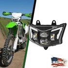For Kawasaki KLX450R 2008-2023 KLX125 2010-2017 Dirtbike Led Headlight Assembly New. Price: $69.99.