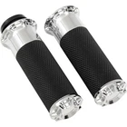 Arlen Ness Chrome Beveled Grips For Throttle By Wire 07-328 New. Price: $133.86.