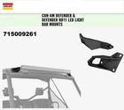 Can-am G2/G2 Max Defender & HD11- Led Light Mounts For 40" Bar- 715009261 New. Price: $85.59.