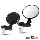 Open Box 7/8" Handlebar Foldable Naked Bike Cruiser 3" Bar-end View Mirror Used. Price: $10.37.