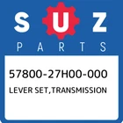 57800-27H00-000 Suzuki Lever Set,transmission 5780027H00000, New Genuine Oem Par. Price: $596.40.