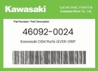 Kawasaki Genuine Lever-grip 46092-0024 New. Price: $11.28.