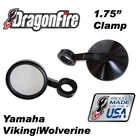 Dragonfire Ss Side View Mirror Black 1.75" Clamp, Pair - Yamaha Viking/wolverine New. Price: $159.99.