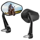 Kemimoto Motorcycle End Mirrors Universal Fit 7/8" Handlebar Billet Aluminum New. Price: $90.21.