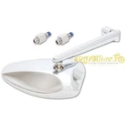 Universal Adjustable Highsider Chrome Aluminum Mirror New. Price: $95.56.